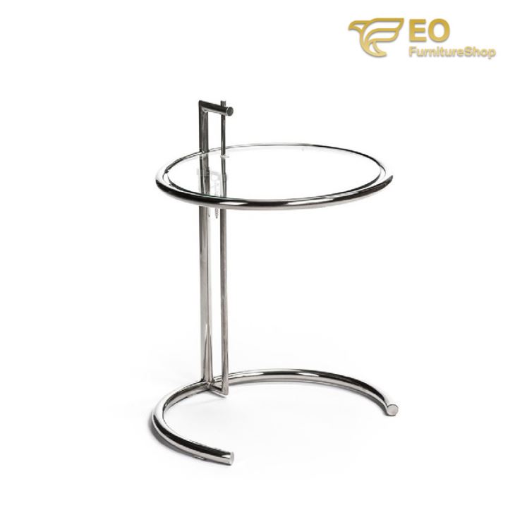 Glass Top Side Table