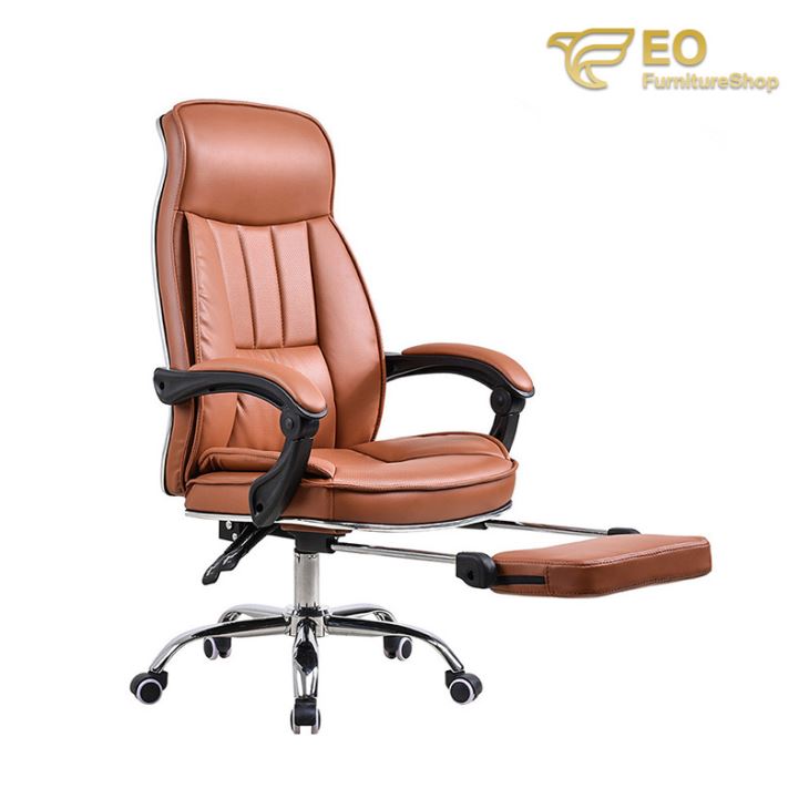 Leather Recliner Office Chair