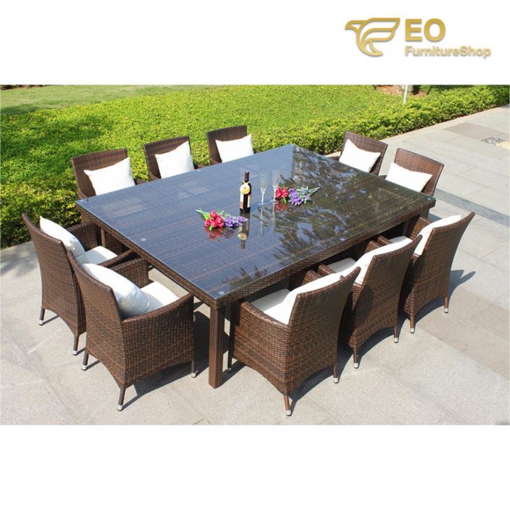 Rattan Dining Table