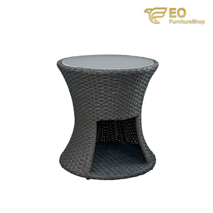 Rattan Side Table