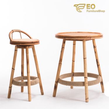 Bamboo Bar Stool