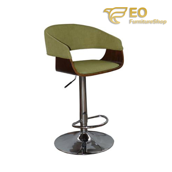 Armrest Fabric Bar Chair