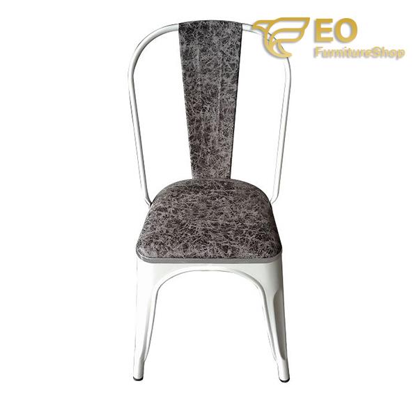 Highback Metal Dining Chair