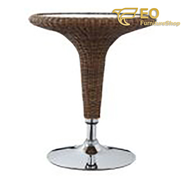 Rattan Adjustable Bar Table