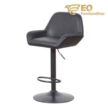 Black PU Bar Chair