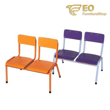 Double Seats School Chair