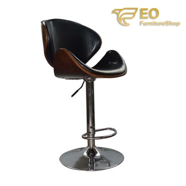 Faux Leather Bar Chair