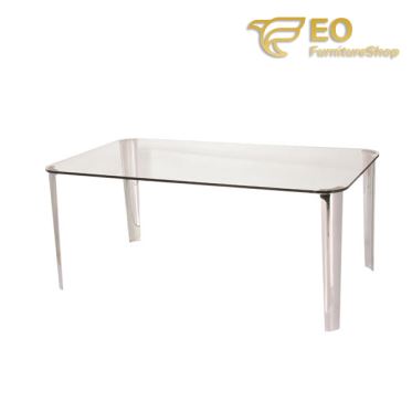 Metal Frame Dining Table