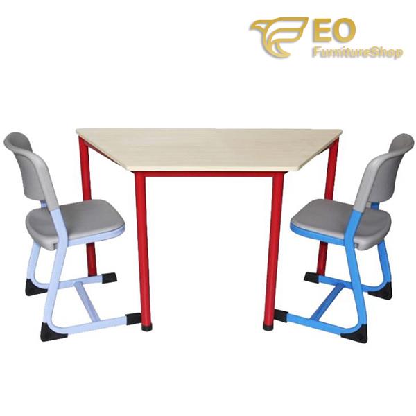 Trapezoid School Desk